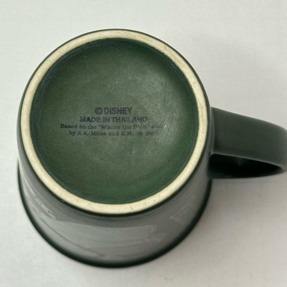 Vintage Winnie the Pooh Tigger Mug Muted Green Disney - Picture 3 of 5